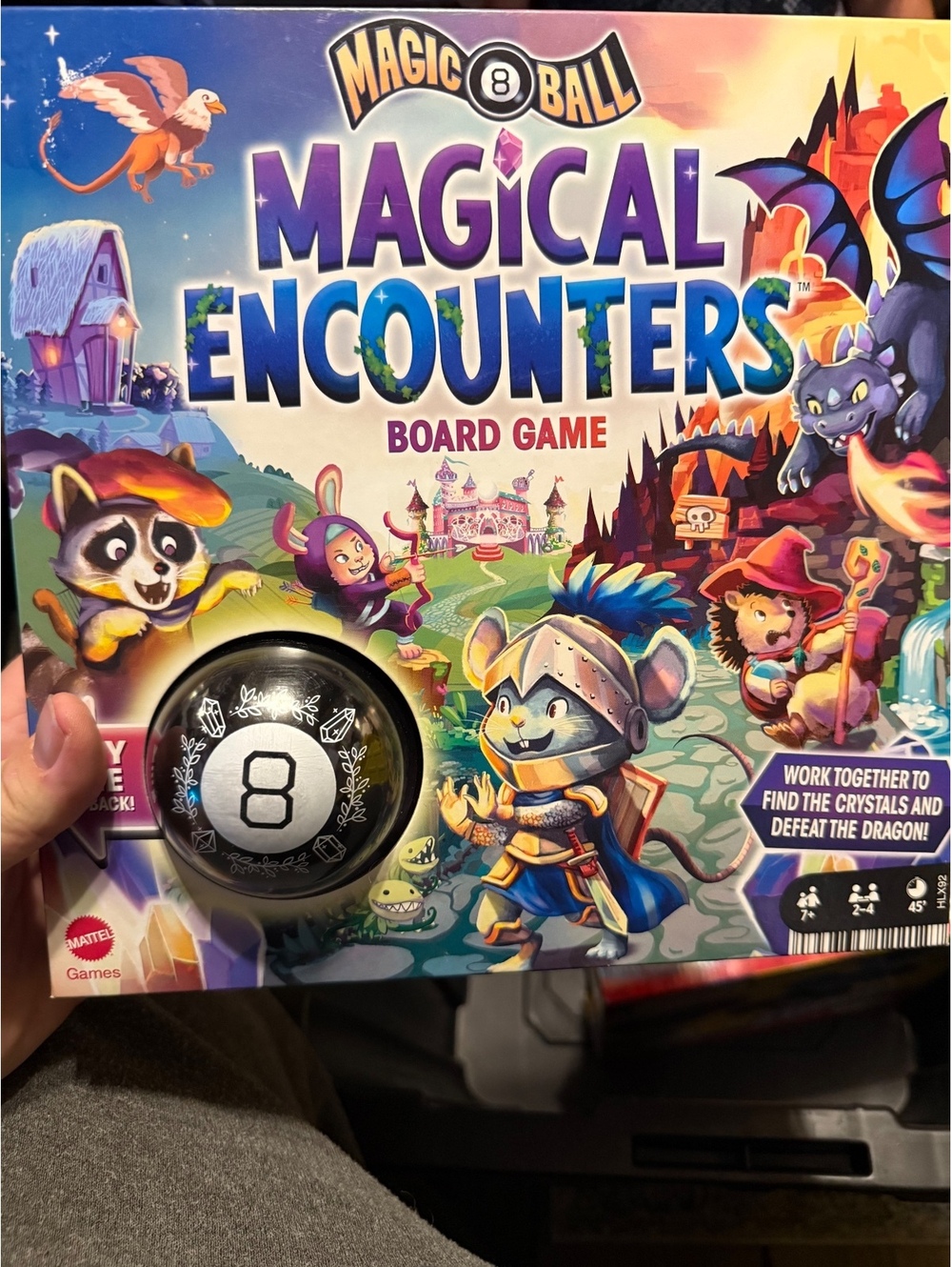 Magic 8 Ball Magical Encounters Board Game